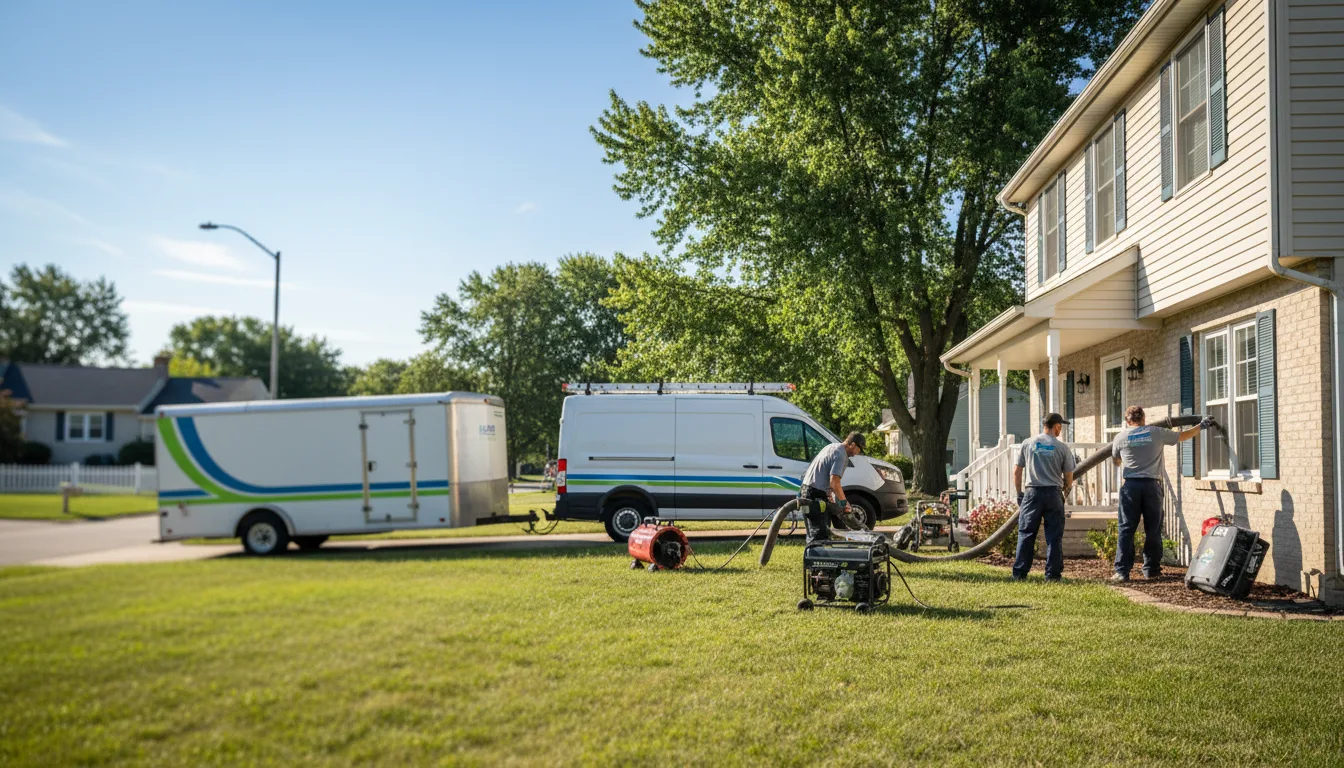 Flooded Basement Restoration And Cleanup With Repair in Hugo, CO near me